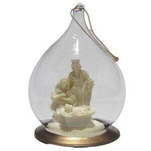 Vintage 1996 Avon Gift Collection Classic Nativity Christmas Ornament Glass NEW